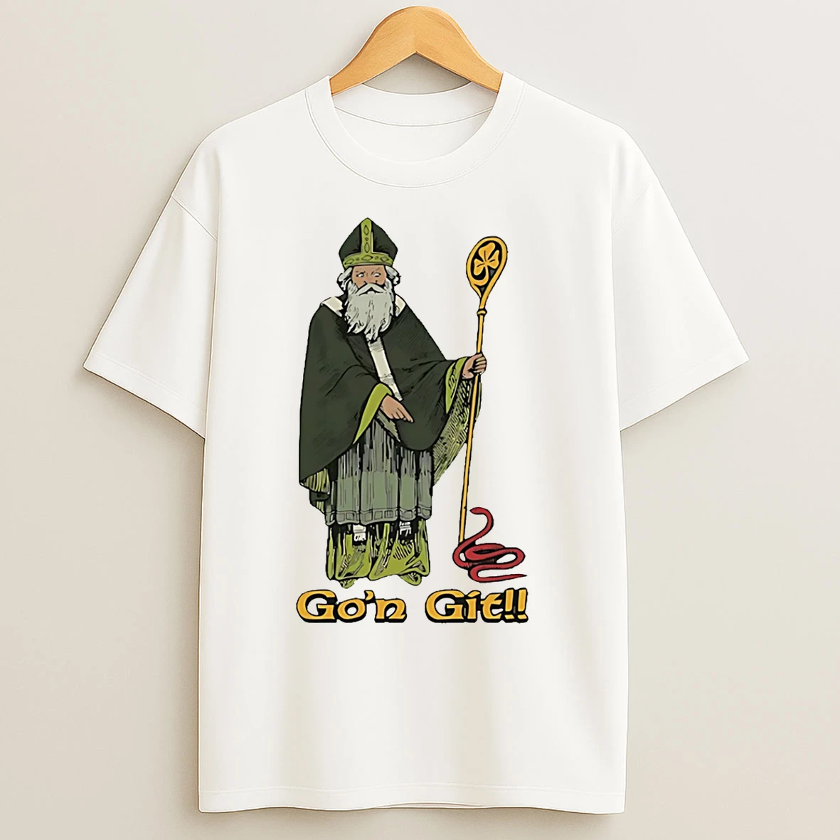 Classic Wizard Gon Git St Patrick T Shirts