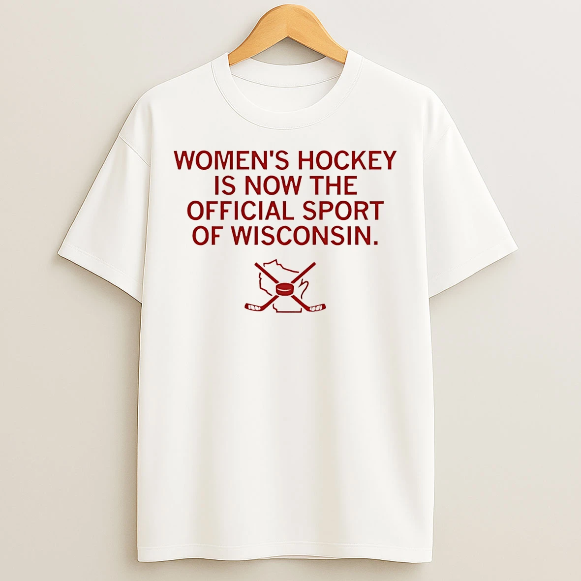 Classic Womens Hockey Sport Of Wi T Shirts