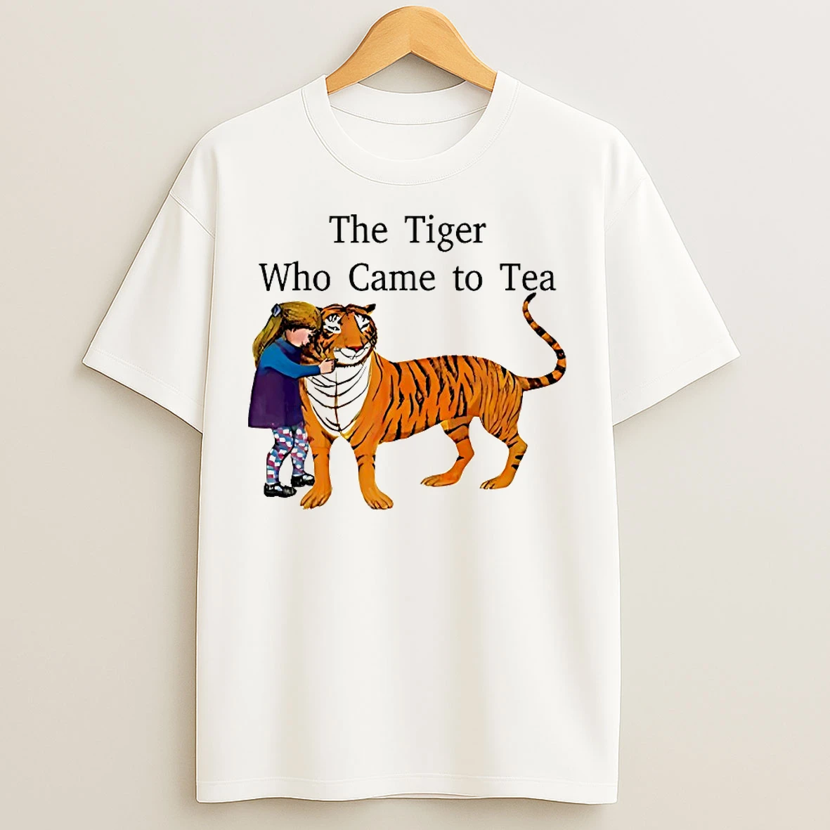 Classic Word Book Day The Tiger Who Came To Tea T Shirts