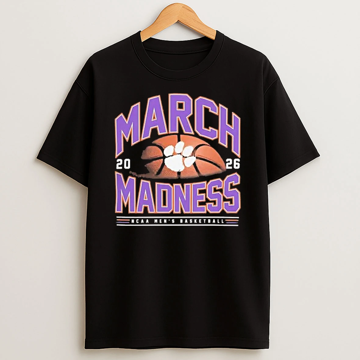 Clemson Tigers Ncaa Mens Basketball March Madness 2026 Shirts