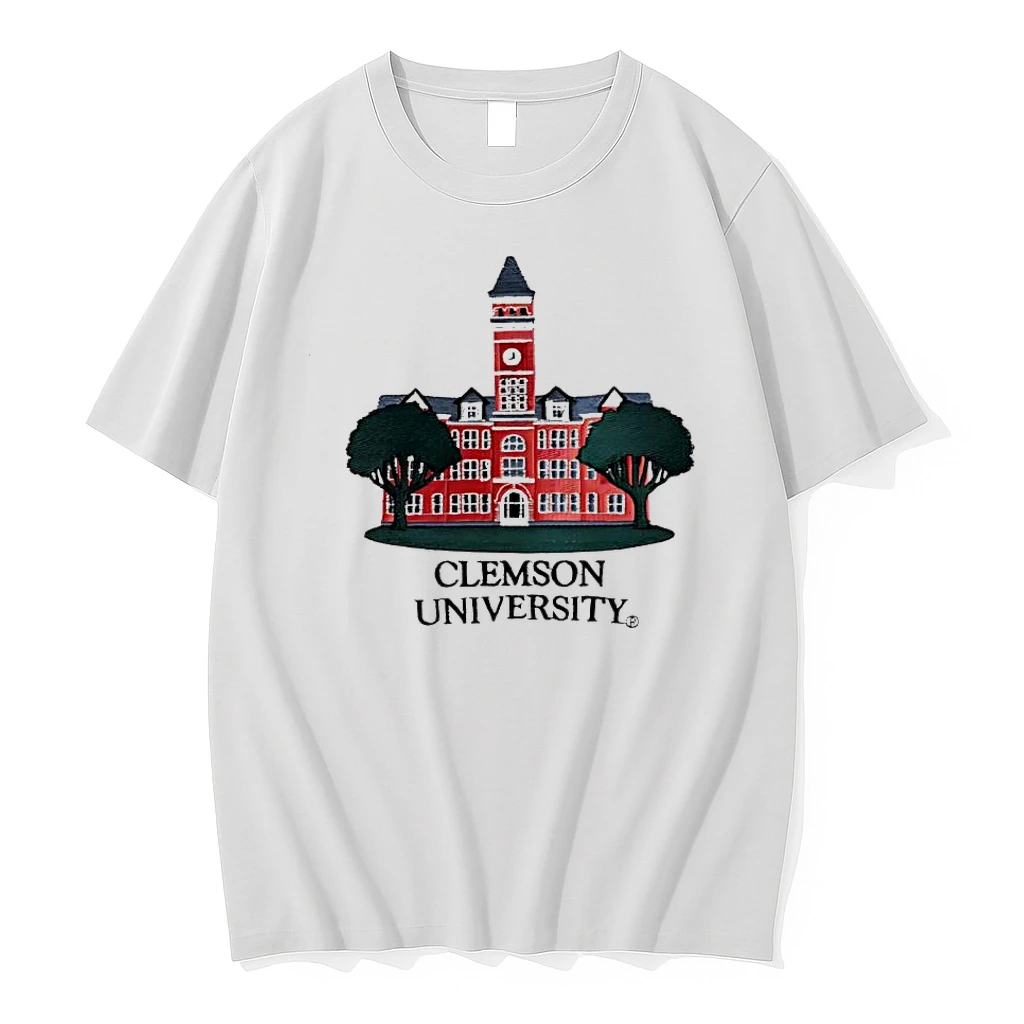 Clemson University Tillman Hall Clock Tower Graphic Shirts