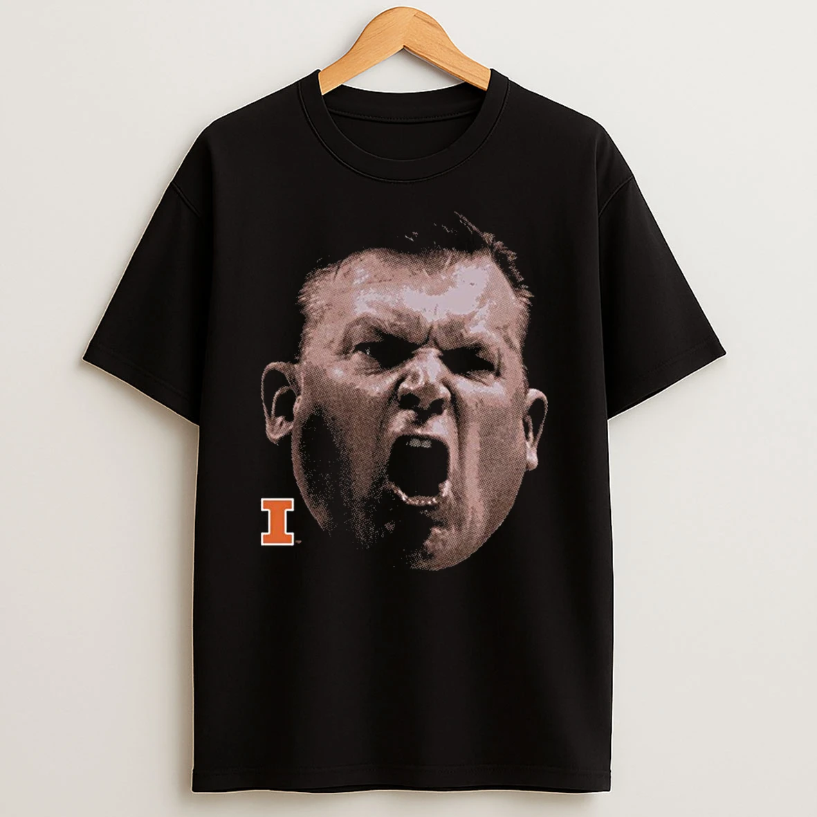 Coach Brad Underwood Illinois Fighting Illini Underwood Big Head 2026 Shirts