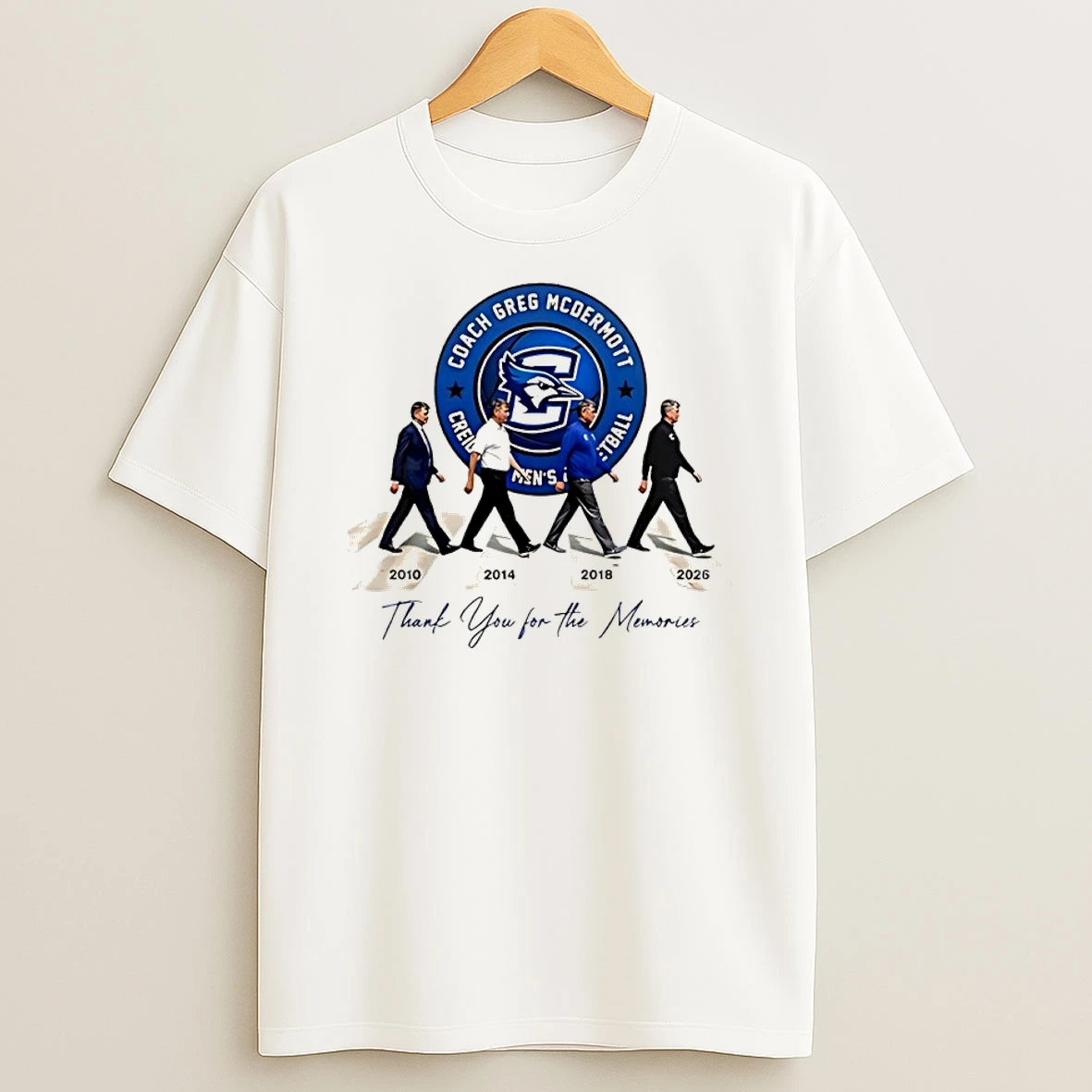 Coach Greg Mcdermott Thank You For The Memories 2026 Shirts