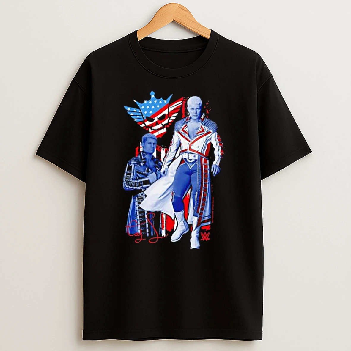 Cody Rhodes American Nightmare Wwe Logo Wrestling Star Shirts