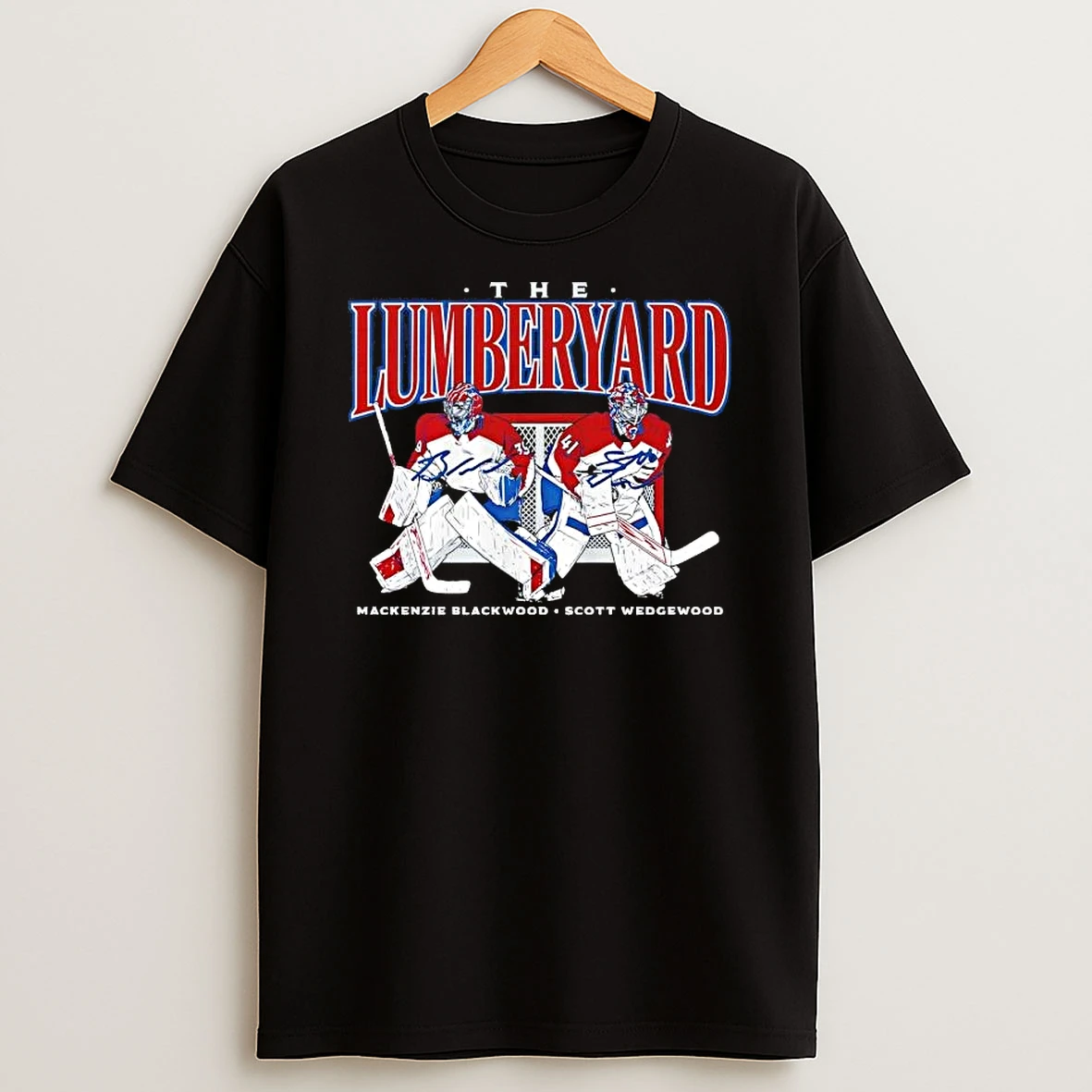 Colorado Avalanche Wedgewood And Blackwood Lumberyard Shirts