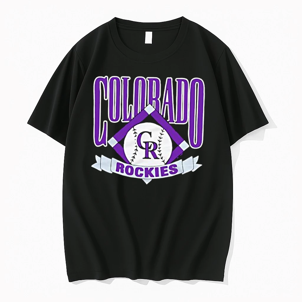 Colorado Rockies Baseball Diamond Logo Shirts