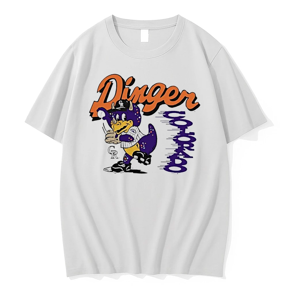 Colorado Rockies Dinger Pitcher Mascot Shirts