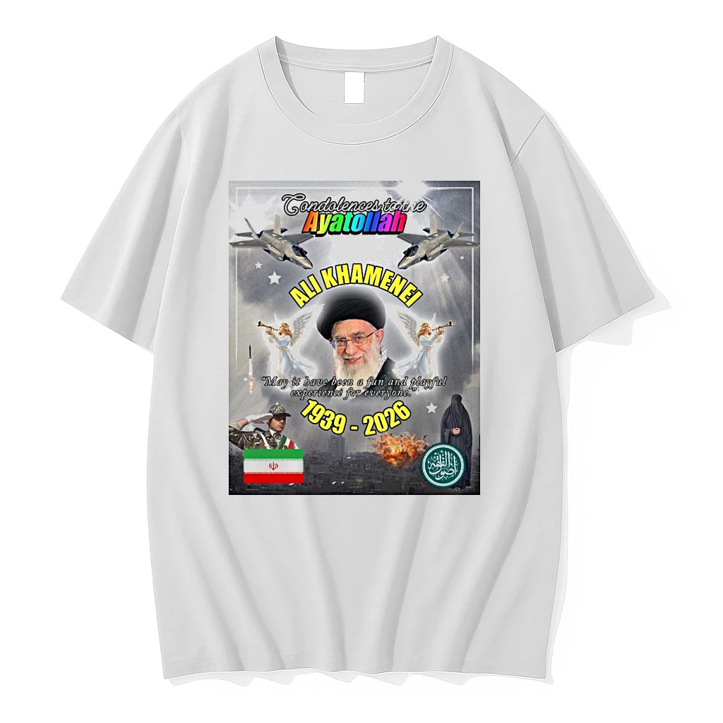Condolences To The Ayatollah Ali Khamenei May It Have Been A Fun And Playful Experience For Everyone 1939 2026 Shirts