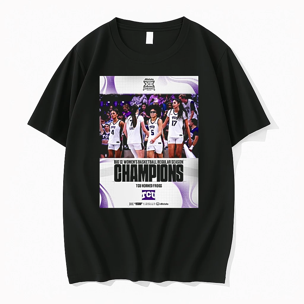 Congratulations To Tcu Big 12 Womens Basketball Regular Season Champions Shirts