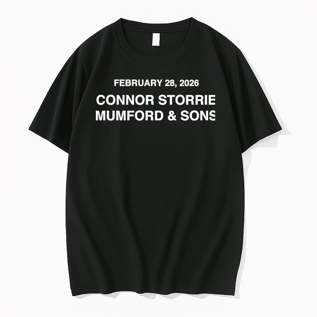 Connor Storrie Mumford And Sons Feb 28 2026 Shirts