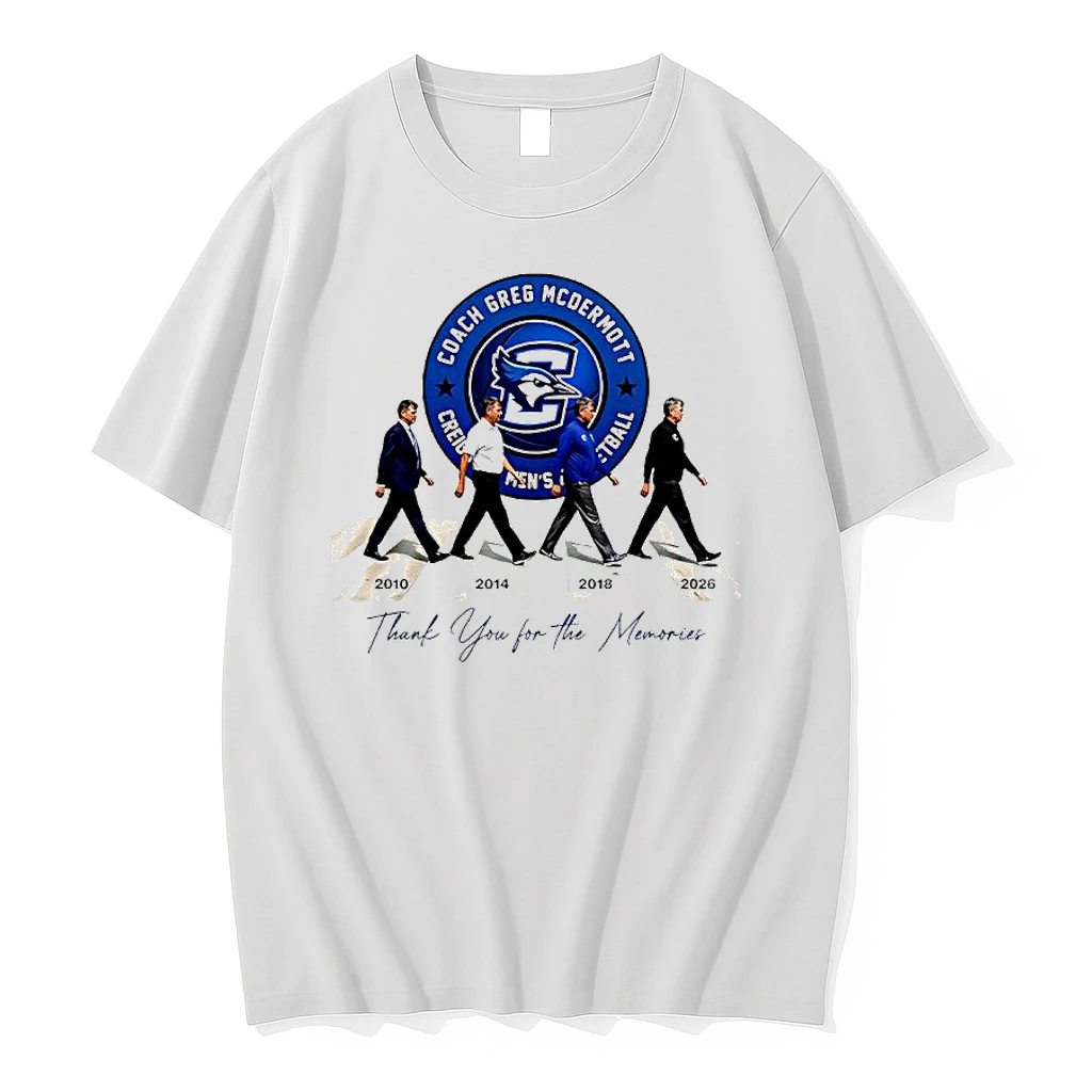 Creighton Bluejays Thank You For Everything Coach Greg Mcdermott Signatures Shirts