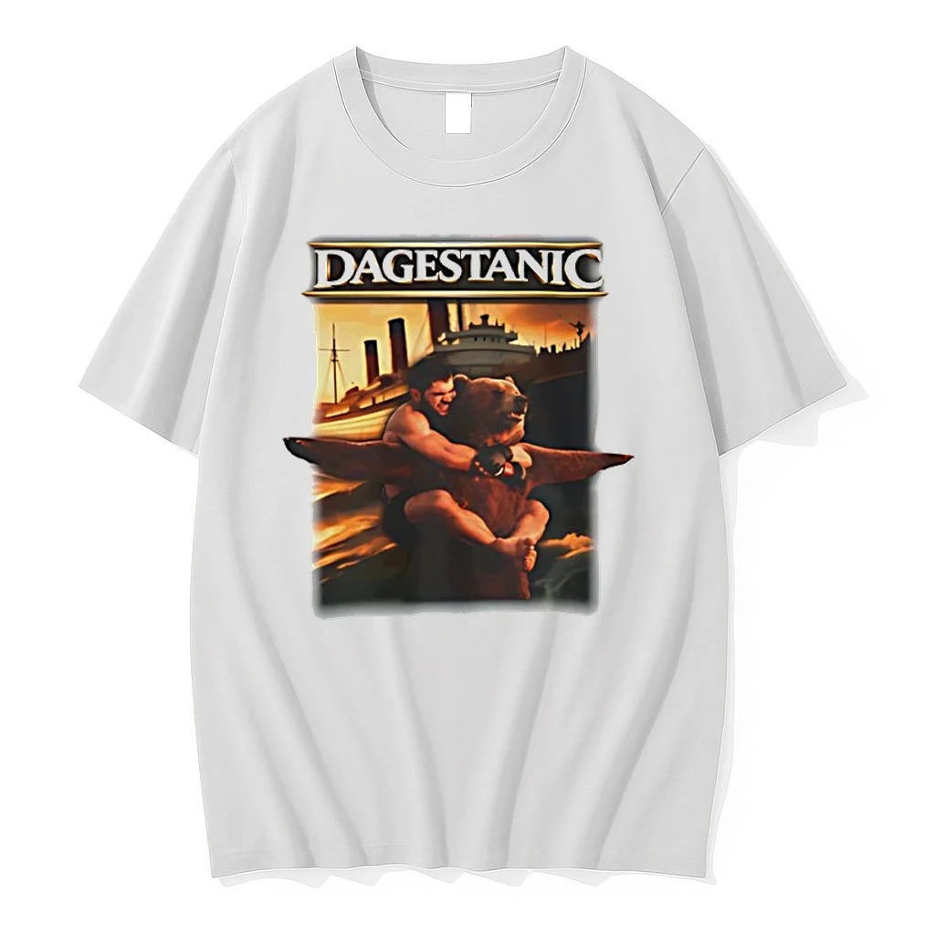Dagestanic Titanic Bear Graphic Shirts