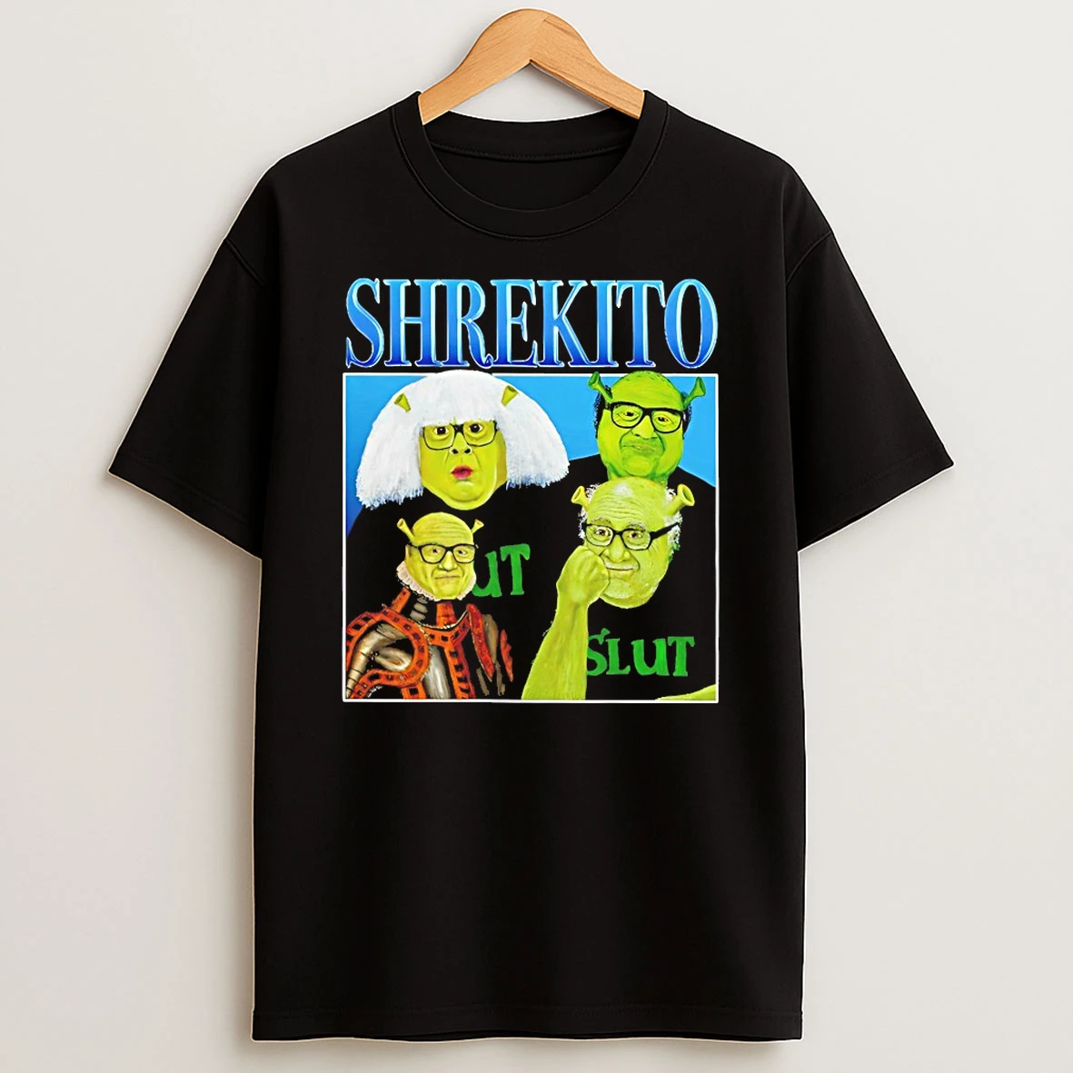 Danny Shrekito Devito X Shrek Shirts