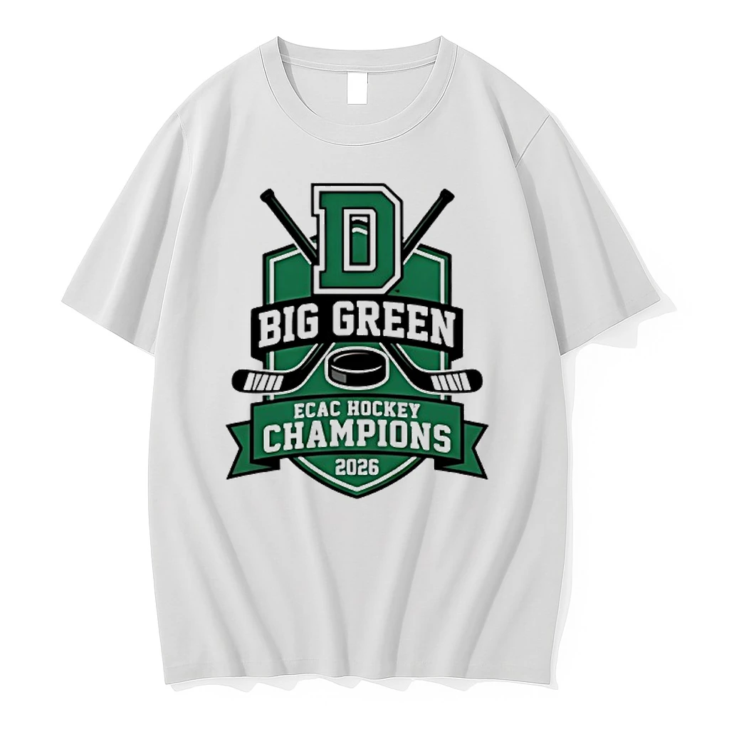 Dartmouth Big Green Ecac Hockey Champions 2026 Classic Shirts