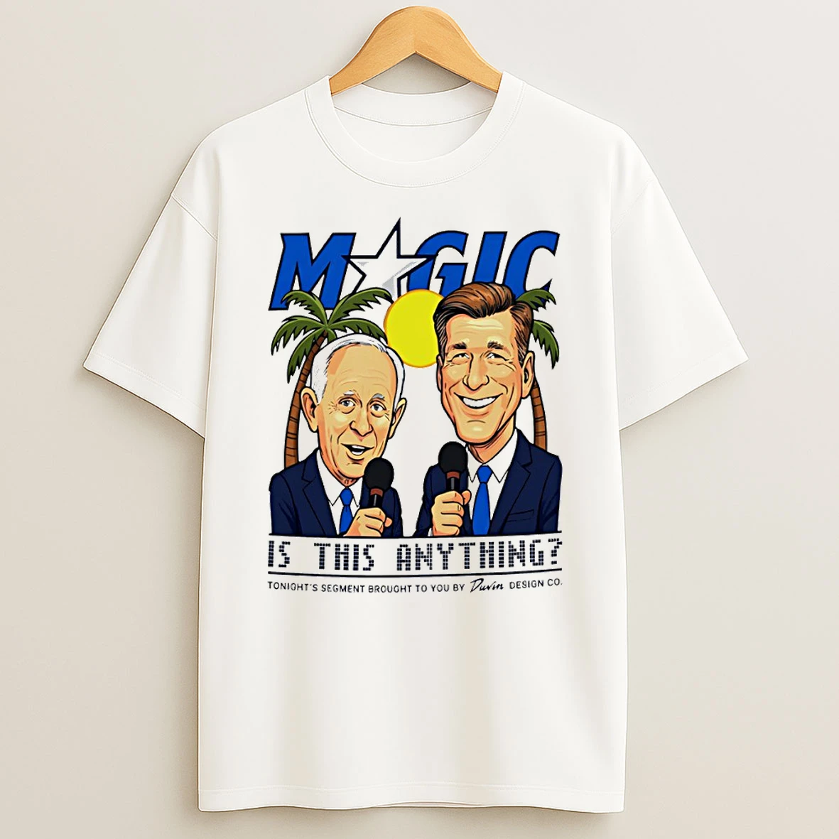 David Steele Jeff Turner Cartoon Orlando Magic Is This Anything Shirts