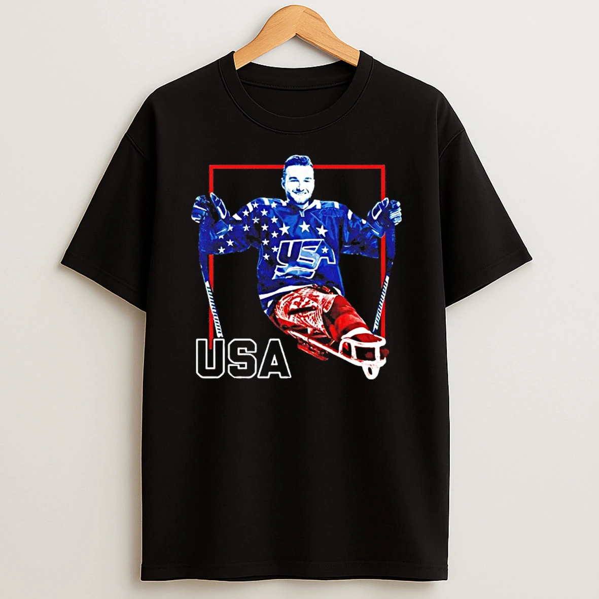 Declan Farmer Team Usa Para Ice Hockey Shirts