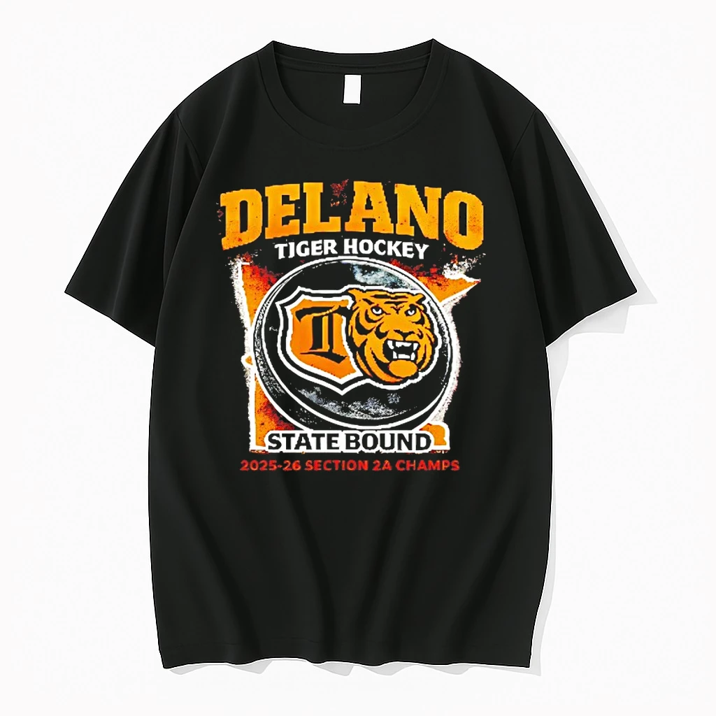 Delano Tiger Hockey State Bound Shirts