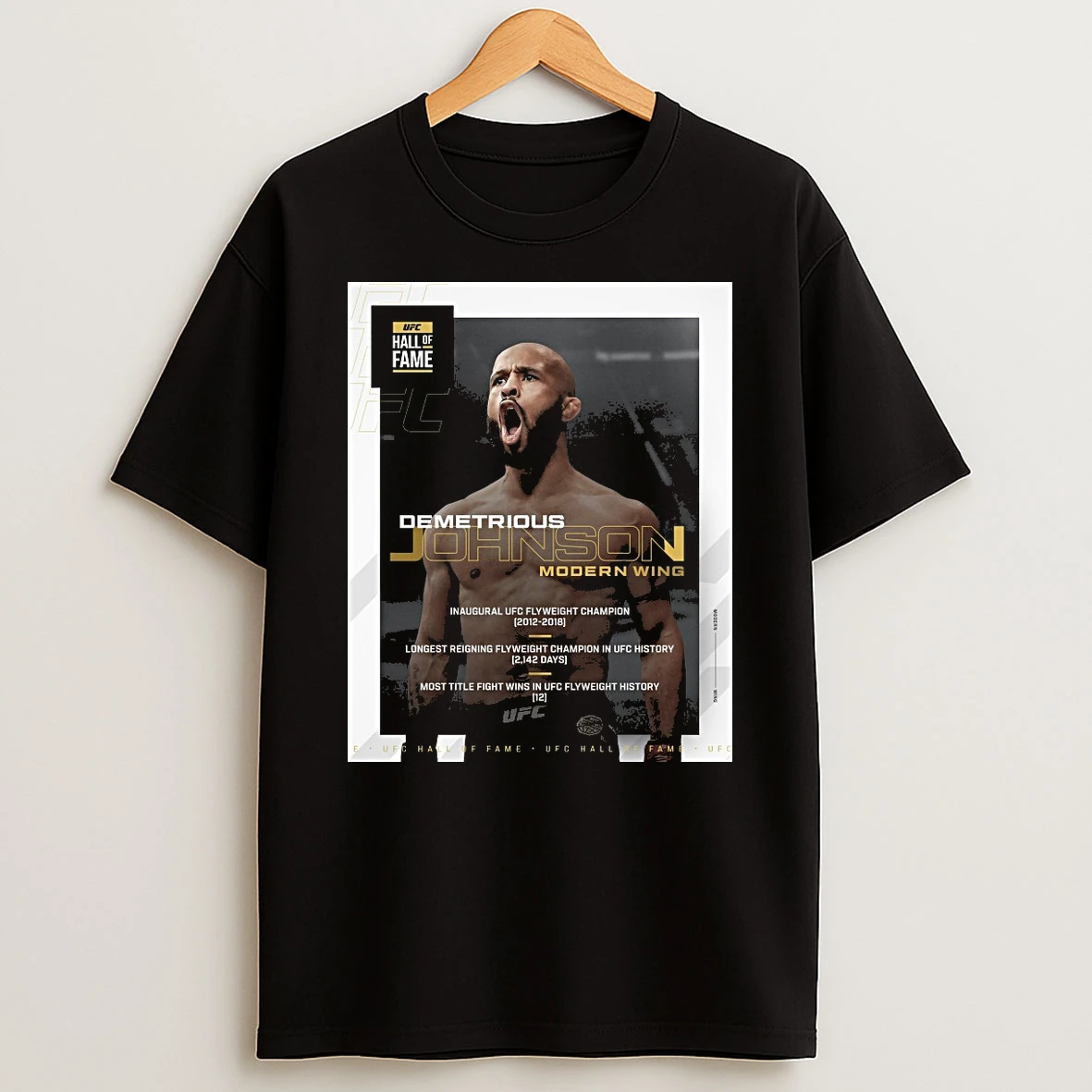 Demetrious Johnson 2026 Ufc Hall Of Fames Modern Wing Shirts