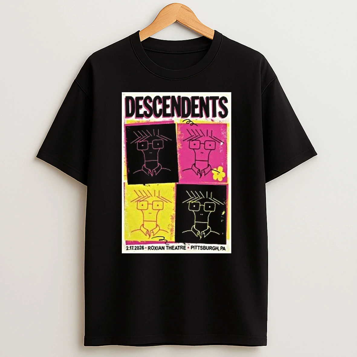Descendents Event Pittsburgh Pa On Feb 17 2026 Shirts