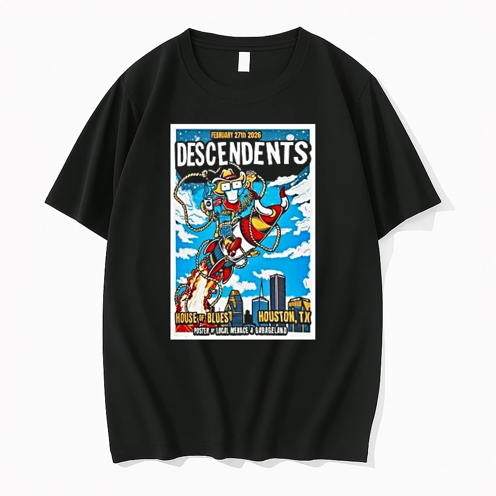 Descendents Houston Tx 2 27 2026 Shirts