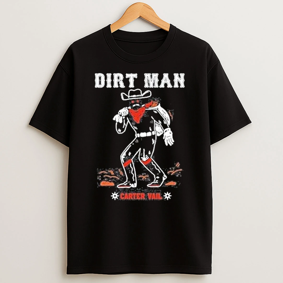 Dirt Man Carter Vail Tour 2026 Shirts