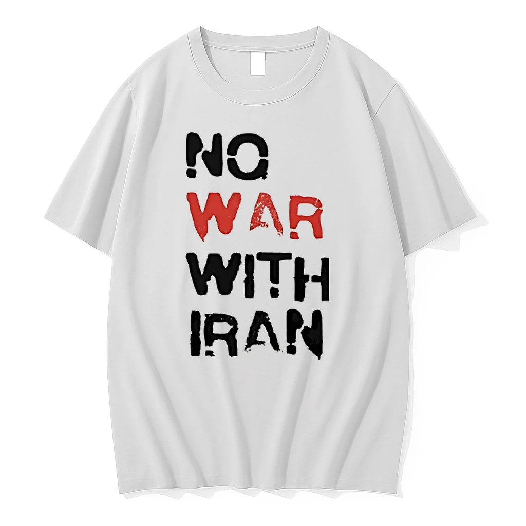 Donald Trump Stop War No War With Iran Shirts