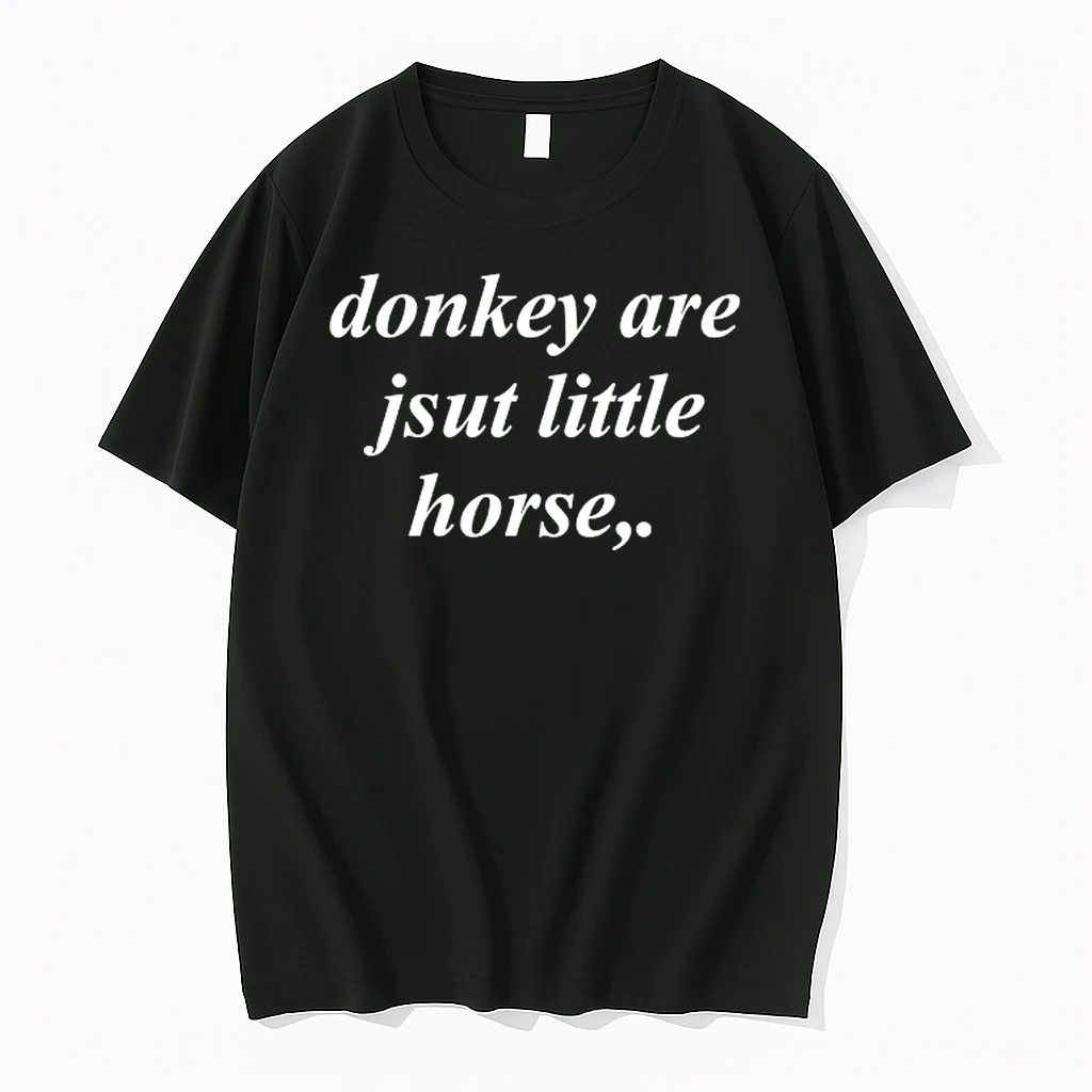 Donkey Are Jsut Little Horse By Lookhuman Shirts