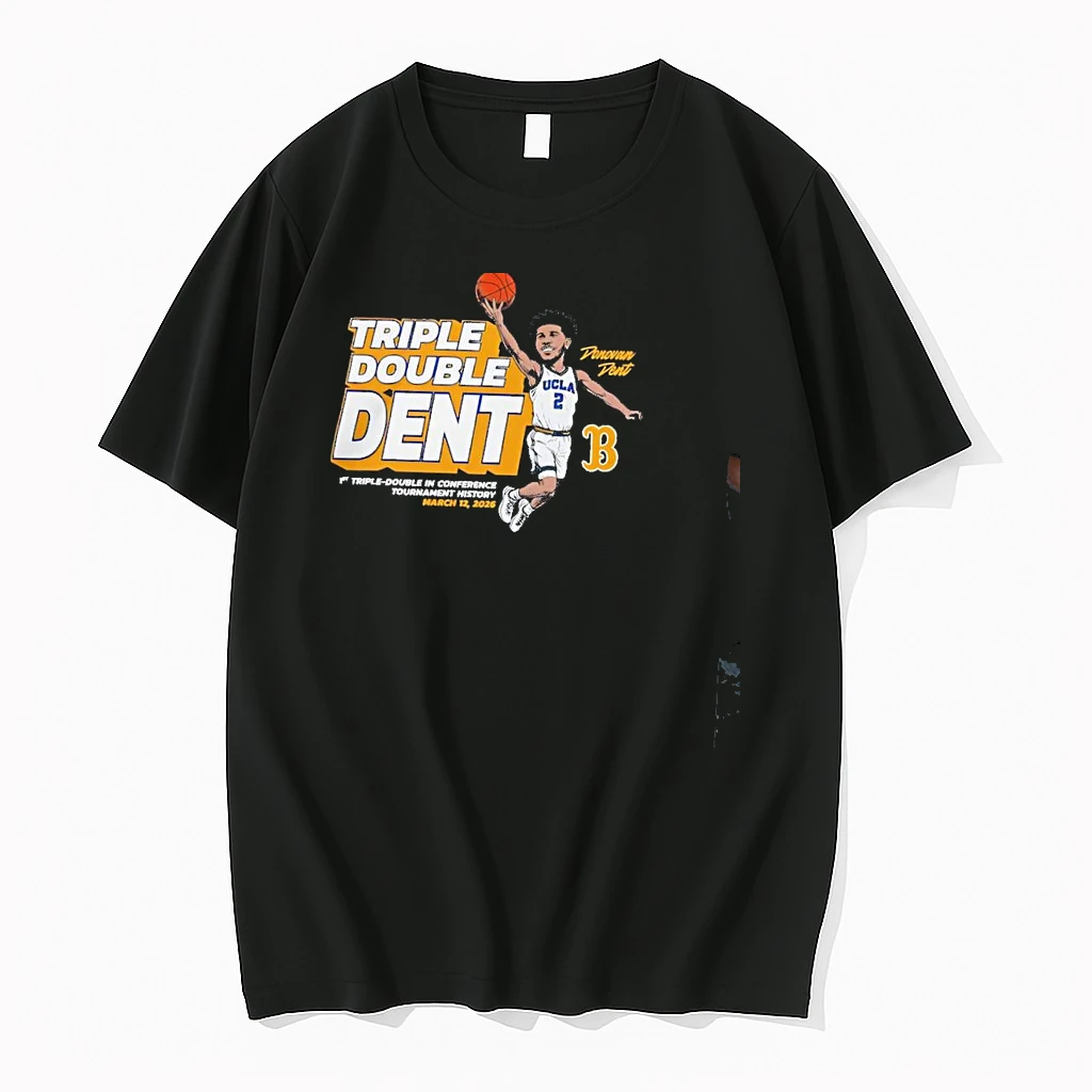 Donovan Dent Triple Double In Conference Tournament History March 12nd 2026 Shirts