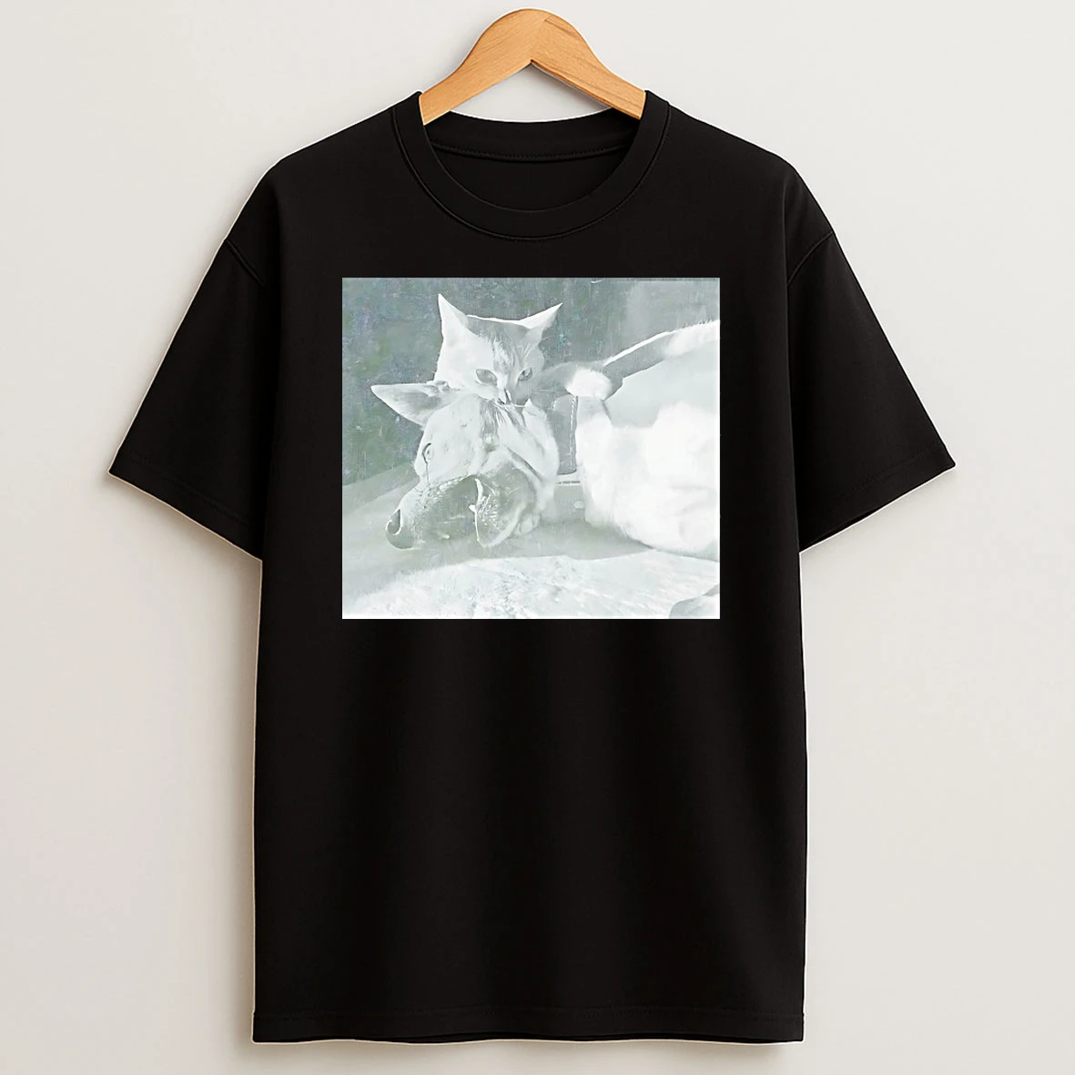 Dracula Cat Vampire Vintage Shirts
