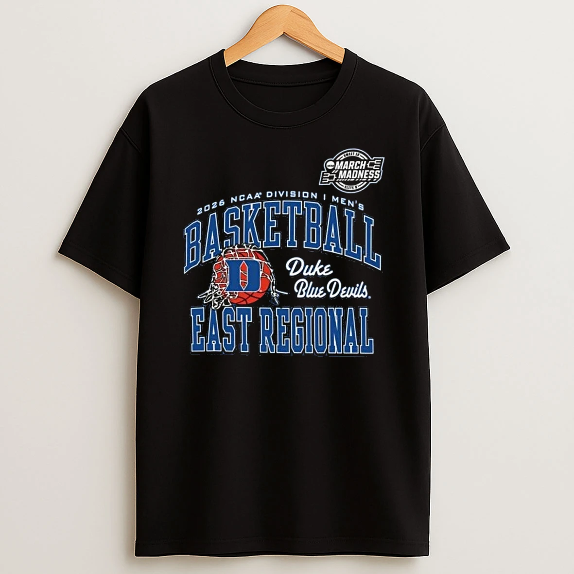 Duke Blue Devils 2026 Ncaa Di Mens Basketball Sweet 16 East Regional Shirts