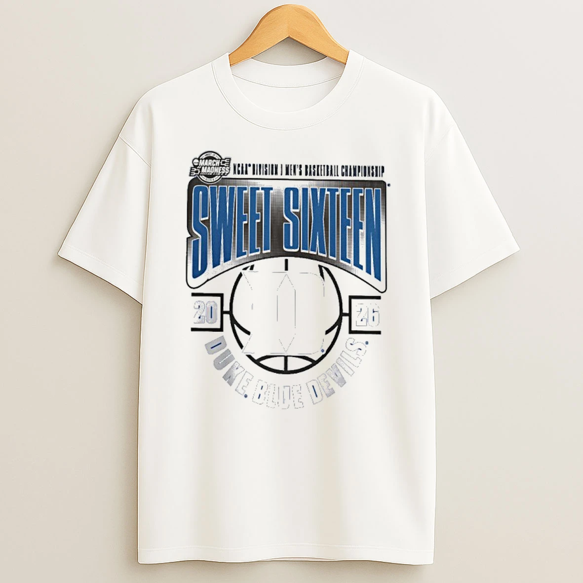 Duke Blue Devils 2026 Ncaa Mens Basketball Tournament March Madness Sweet 16 Shirts