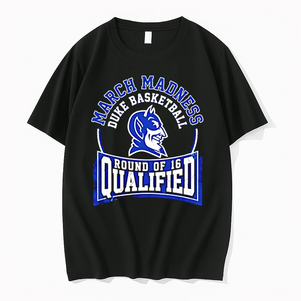 Duke Blue Devils Blue 2026 Ncaa March Madness Sweet 16 Bound Round Of 16 Qualified Shirts