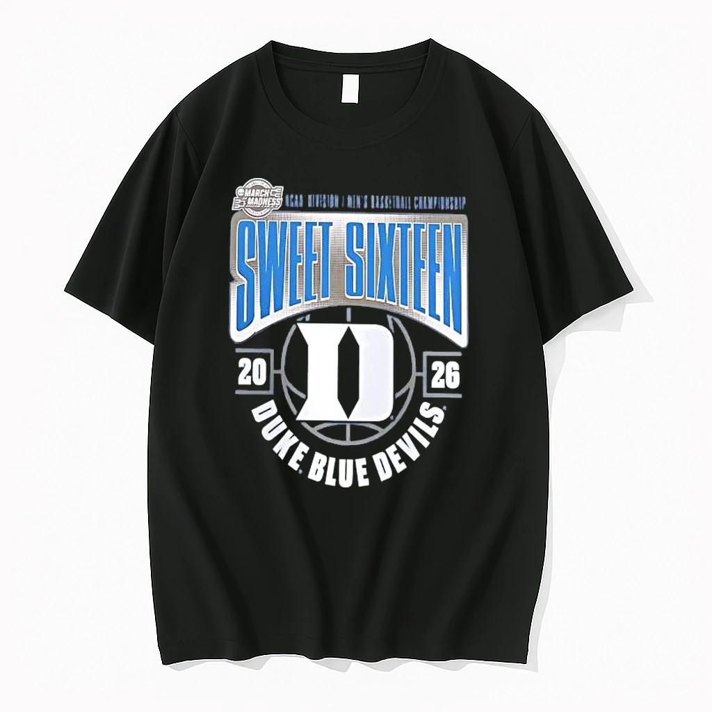 Duke Blue Devils Mens Basketball 2026 March Madness Sweet 16 Shirts