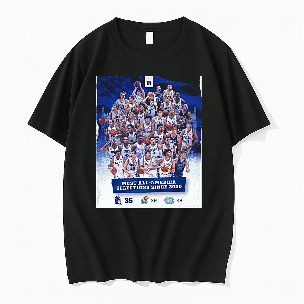 Duke Blue Devils Mens Basketball Most All America Selections Since 2000 Shirts