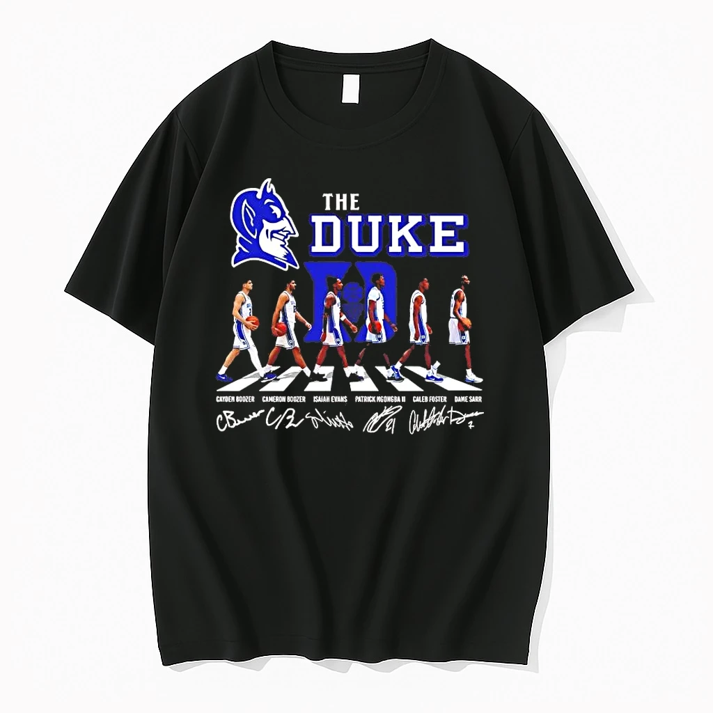 Duke Blue Devils Team Players Abbey Road Signatures Tee Shirts