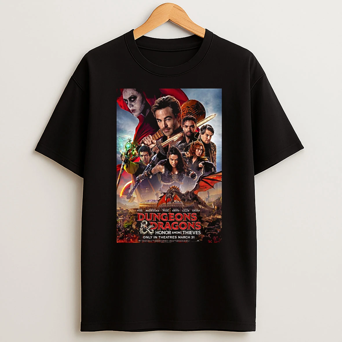 Dungeons And Dragons Honour Among Thieves Only In Theaters March 31 Shirts