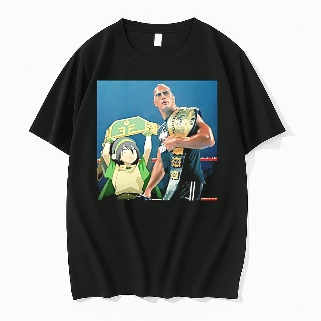 Dwayne Johnson X Toph Beifong The Boulder Shirts
