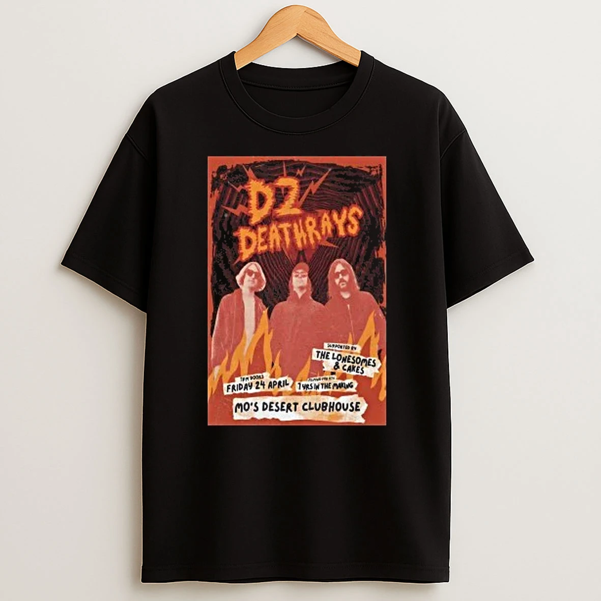 Dz Deathrays Tour Burleigh Heads Australia On Apr 24 2026 Shirts
