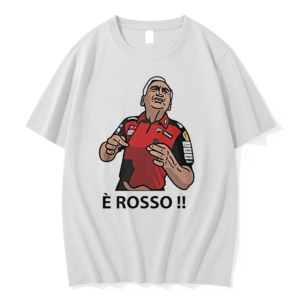E Eosso Davide Tardozzi Cartoon Portrait Shirts