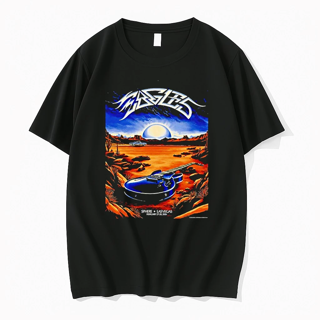 Eagles Live At Sphere Las Vegas On February 27 28 2026 Event Guitar On The Desert Art Shirts