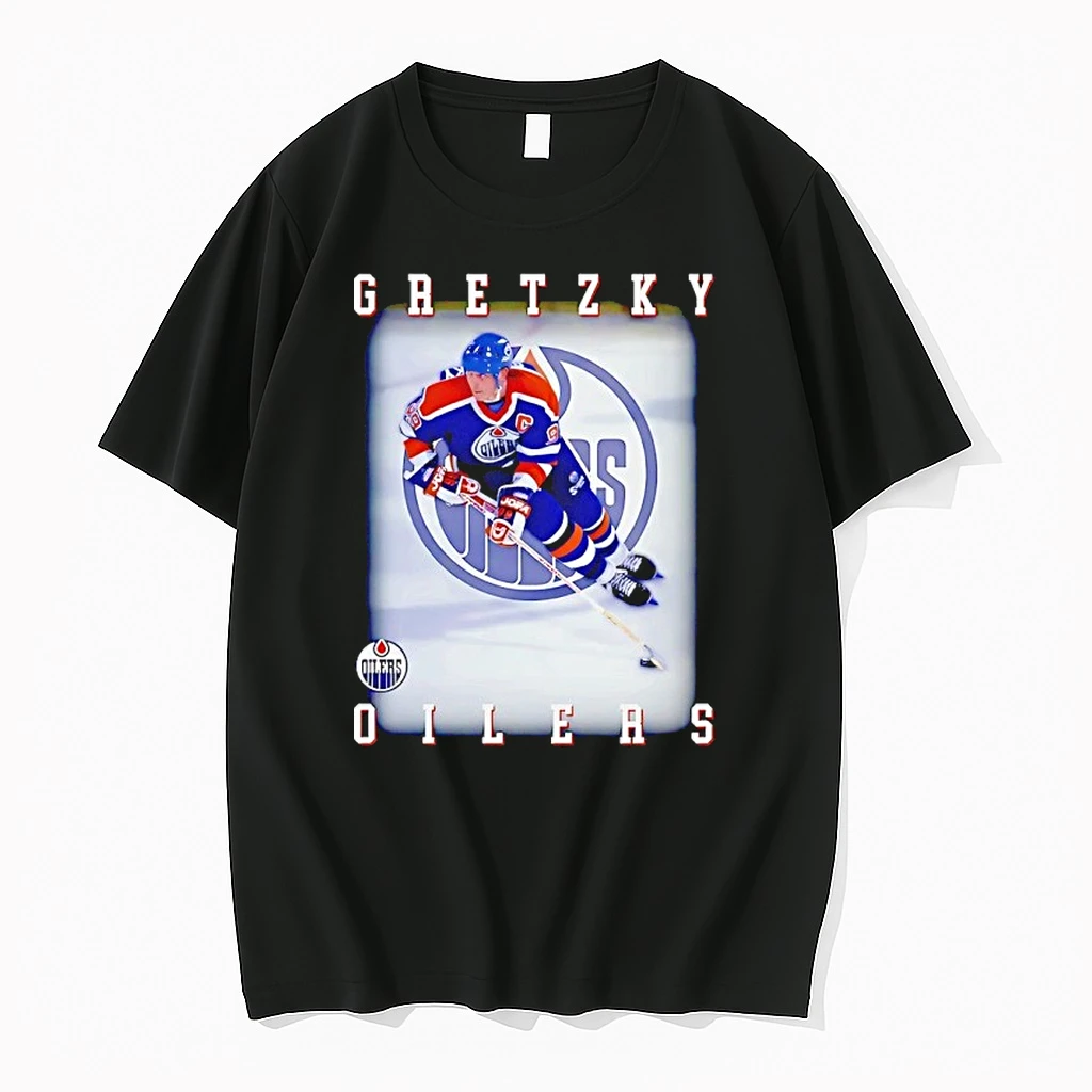 Edmonton Oilers Wayne Gretzky Photo Shirts
