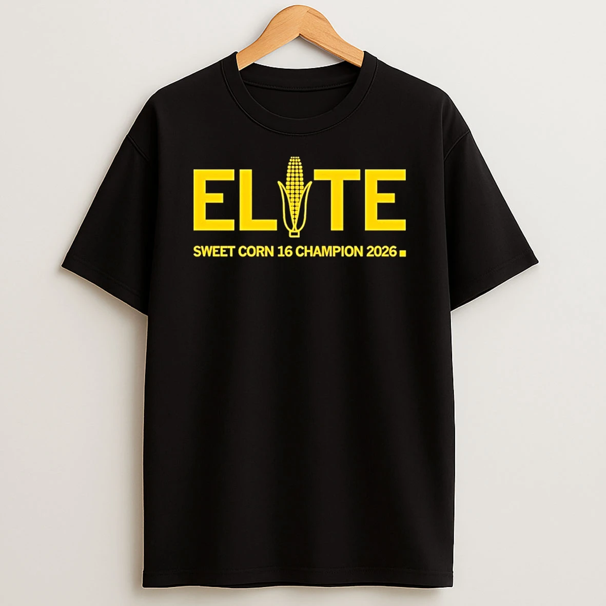 Elite Sweet Corn 16 Champion 2026 Iowa Hawkeyes Shirts