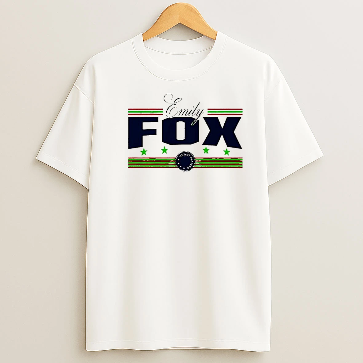 Emily Fox Uswnt Players Stars And Stripes Graphic Shirts