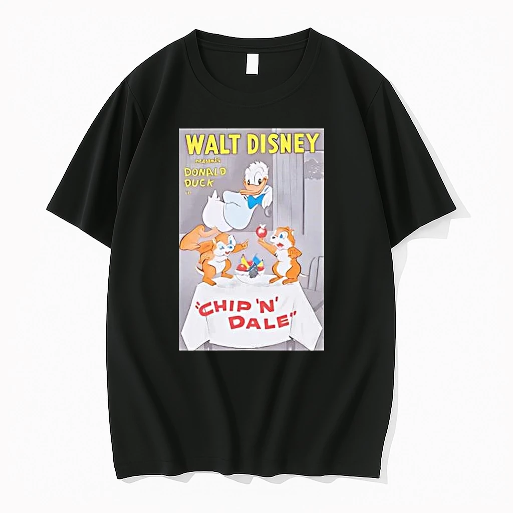 Emma Raducanu Walt Disney Donald Duck Chip N Dale Tee Shirts