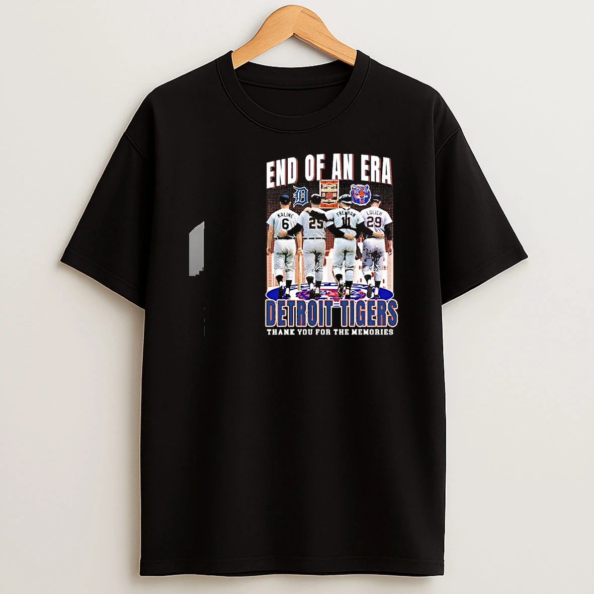 End Of An Era Detroit Tigers Legends Shirts