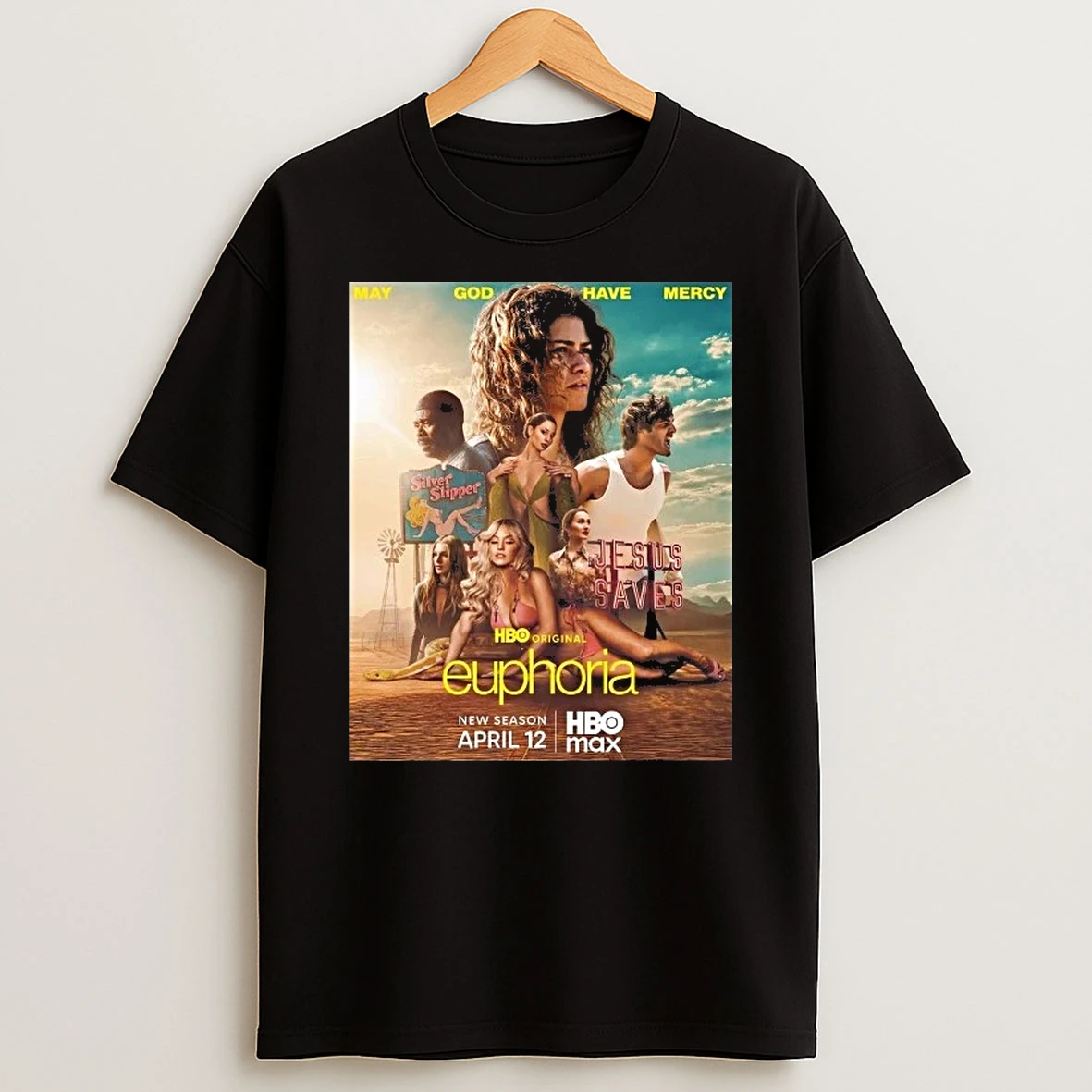 Euphoria Season 3 2026 May God Have Mercy April 12th Hbo Max Shirts