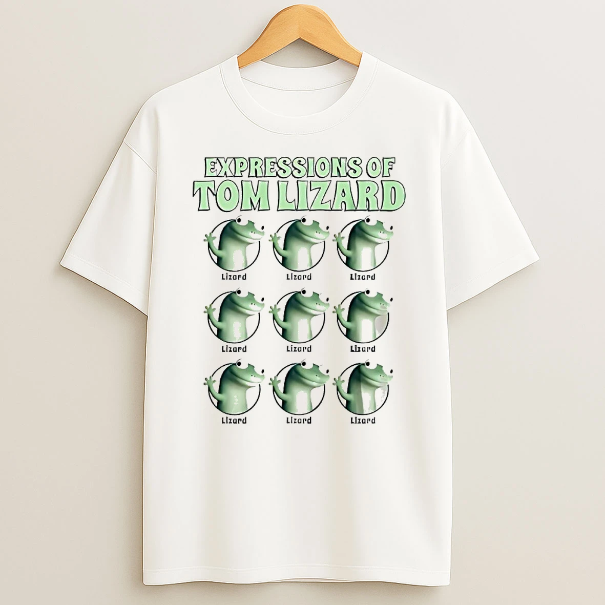 Expressions Of Tom Lizard Disney Hoppers Shirts