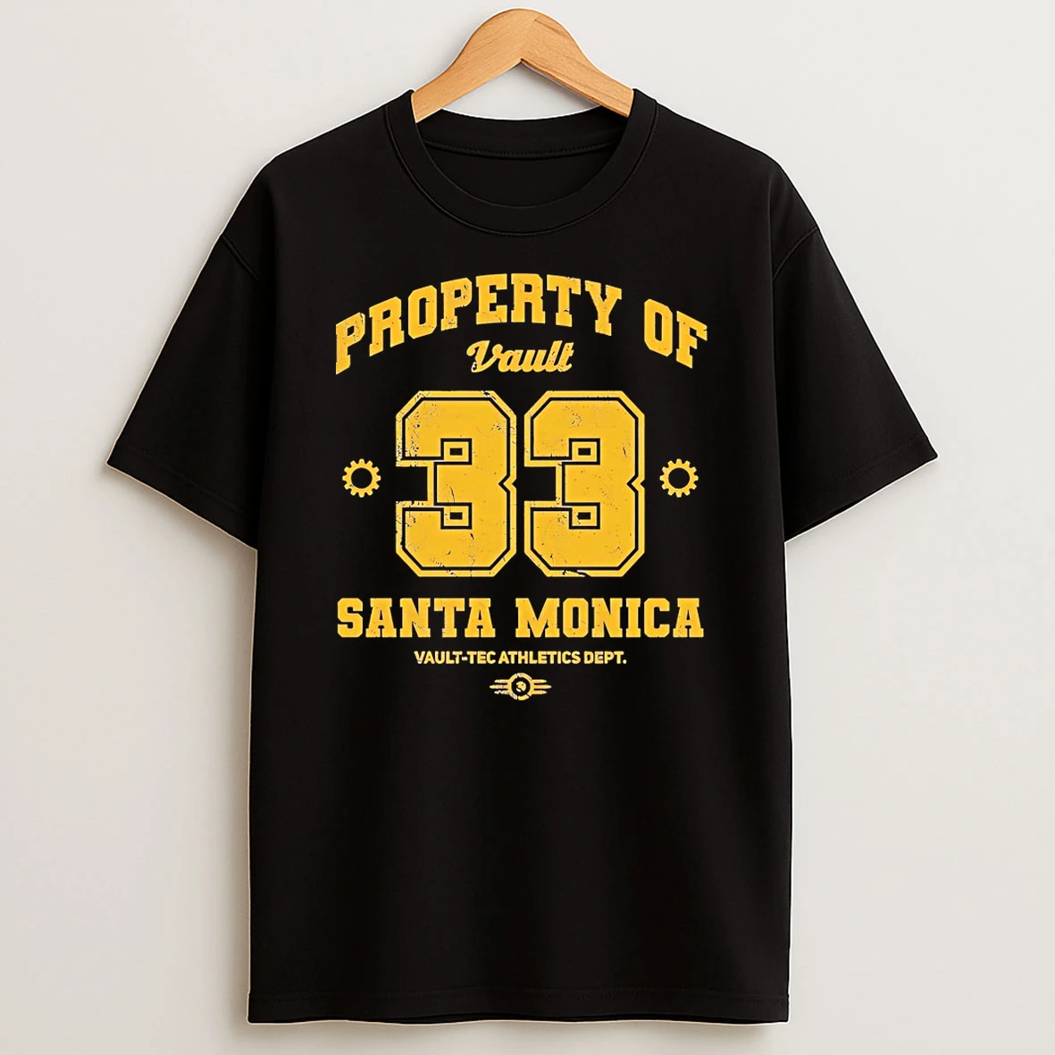 Fallout Santa Monica Vault Tec Athletics Dept Shirts