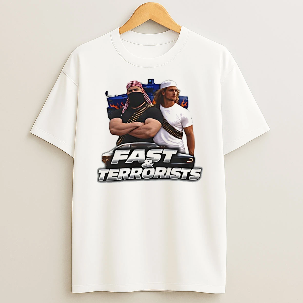 Fast And Terrorists Parody Shirts