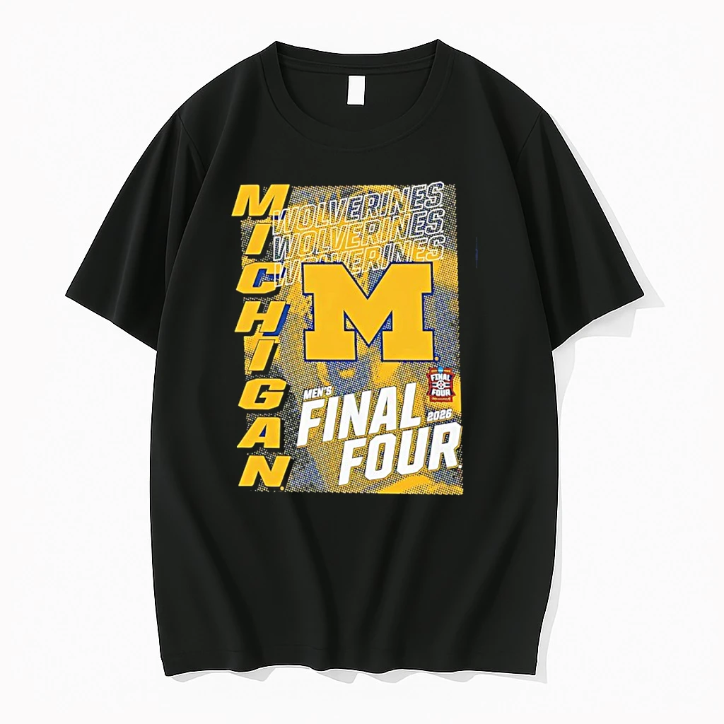 Final Four 2026 Ncaa Mens Basketball Tournament March Madness Michigan Wolverines Shirts